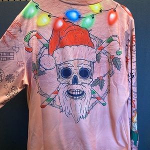 NWOT Ugly Christmas shirt. Very soft and stretchy. Very ugly!